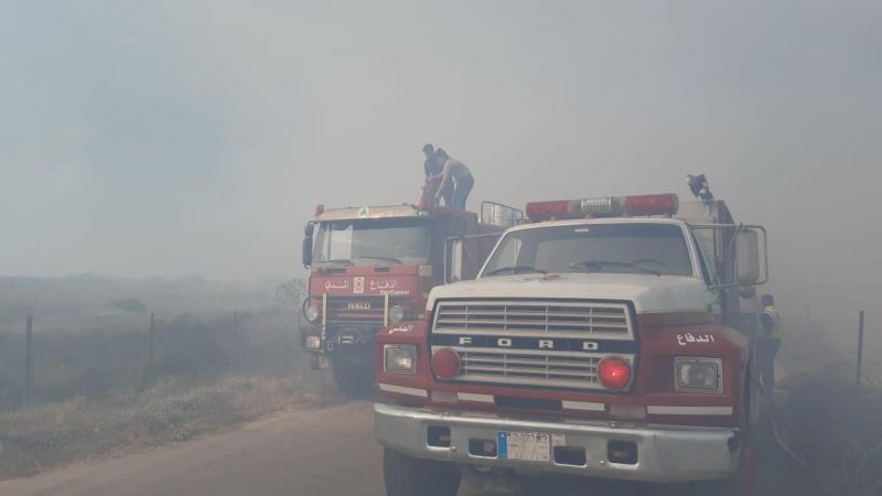 بالصور: فرق الاطفاء تتصدى 319000 كلم مربع من الحرائق في الجنوب