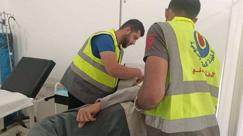 95 خدمة لمركز خربة سلم التطوعي في جبل عامل الاولى خلال شهر ايار 2023