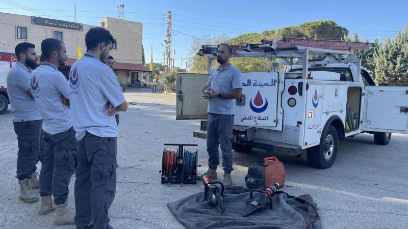 بالصور: سلسلة من ورش الانقاذ والاطفاء لمتطوعي المراكز التطوعية في منطقة جبل عامل الثانية