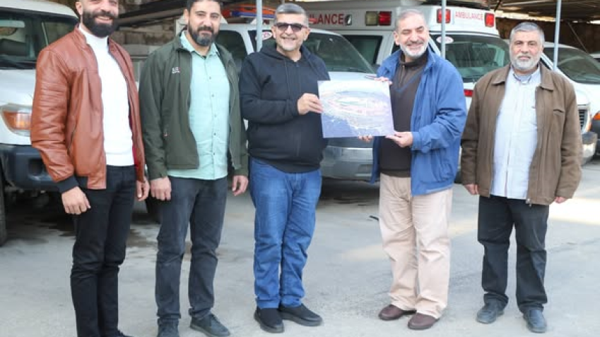 وفد من جمعية كشافة الإمام المهدي (عج) في زيارة إلى مديرية الدفاع المدني في جبل عامل الثانية