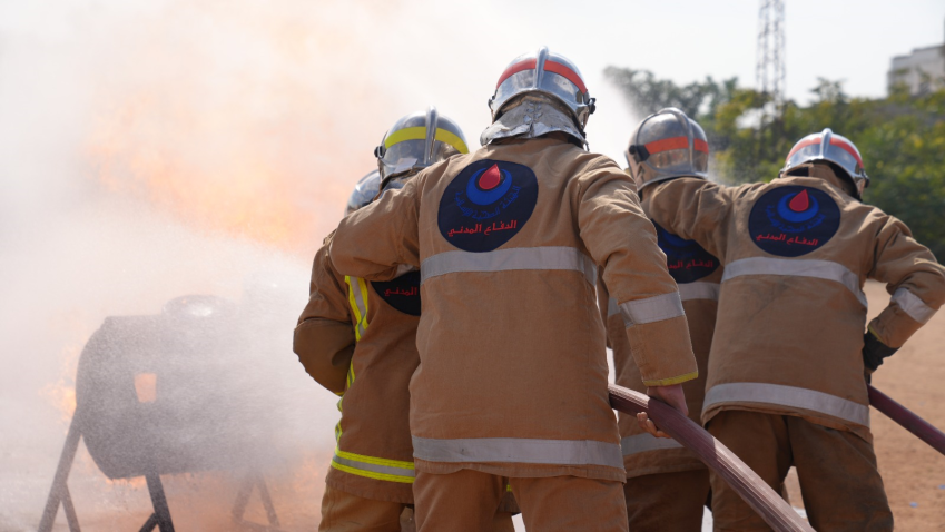 بالفيديو: تأهيل ميداني يهدف الى تطوير مهارات المتطوعين ورفع جهوزيتهم
