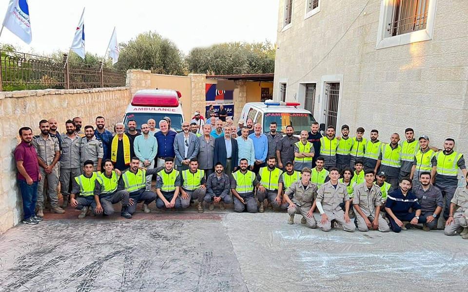 الدفاع المدني - الهيئة يفتتح مركز اسعافي تطوعي في بلدة البازورية
