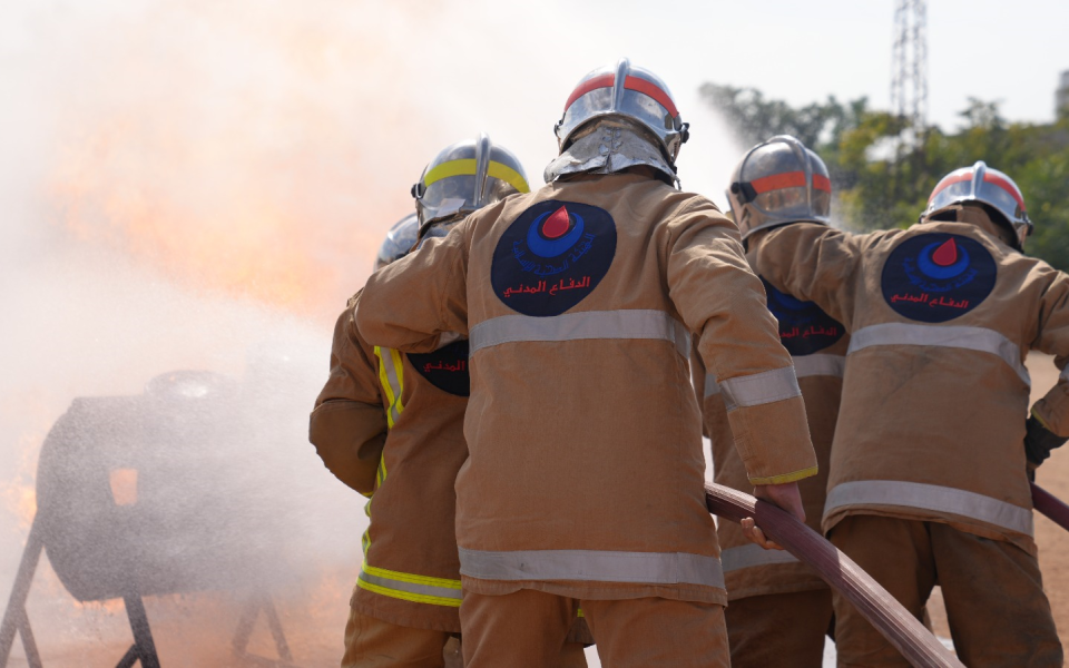 بالفيديو: تأهيل ميداني يهدف الى تطوير مهارات المتطوعين ورفع جهوزيتهم