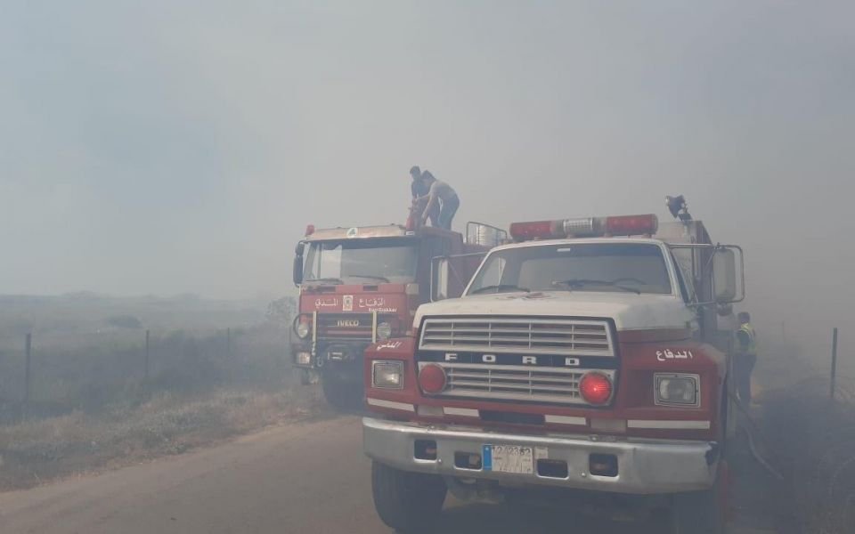بالصور: فرق الاطفاء تتصدى 319000 كلم مربع من الحرائق في الجنوب